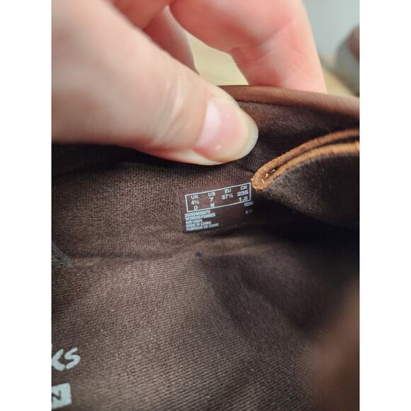 Clarks Padmora Wallabee Beeswax Shoes Womens 7 Brown Leather 15260 - Picture 9 of 10